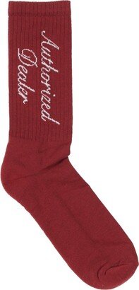 Socks & Hosiery Brick Red