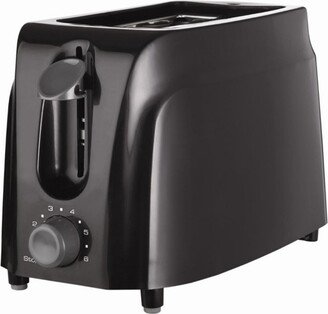 Brentwood 2 Slice Cool Touch Toaster in Black