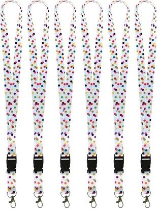 Teacher Created Resources® Confetti Lanyard, Pack of 6