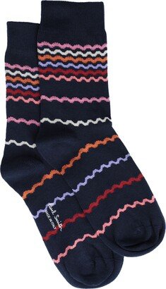 Socks & Hosiery Navy Blue-AA