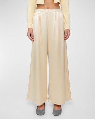 Barb Wide-Leg Boxer Pants