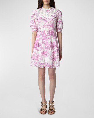 Rozy Toile De Jouy Mini Dress