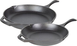 Cast Iron Chef Collection 2 Piece Skillet Cookware Set