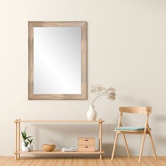 BrandtWorks Urban Country Accent Mirror - Weathered Brown