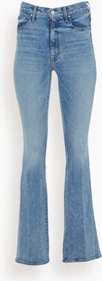 High Waist Weekender Slice Heel Jean in Belle De Jour