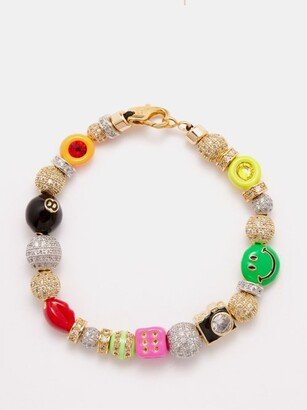 Studio Bead & 14kt Gold-plated Bracelet