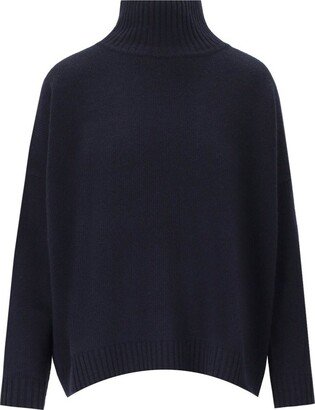 Turtleneck Long-Sleeved Jumper-AR