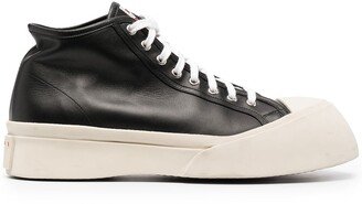 Pablo leather high-top sneakers