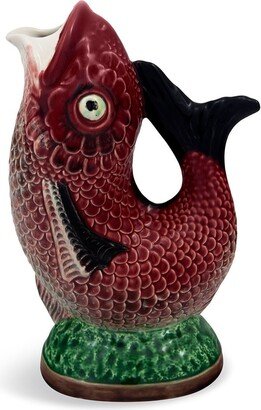 Peixes glazed pitcher