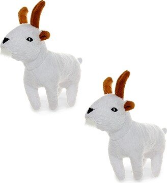 Mighty Jr Farm Goat, 2-Pack Dog Toys