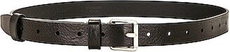 Reversed 25 Belt in Black