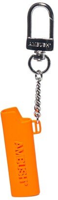 Logo Embossed Key Ring-AA