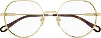 Round-Frame Glasses-BN