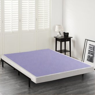 Priage by 4 inch Wood Box Spring Mattress Foundation