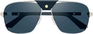 Aviator Frame Sunglasses-AC