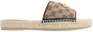 20mm Pilar canvas slide espadrilles