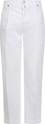 Pleated Straight-Leg Trousers-AC