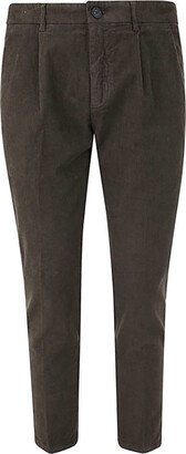 Prince Chinos Trouserswith Pences In Velvet-AA