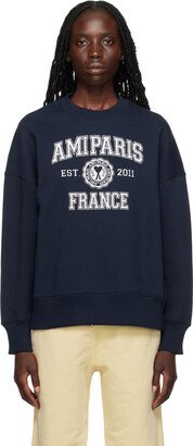 Navy Oversize Sweatshirt