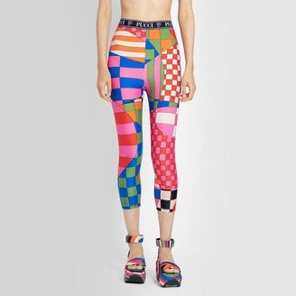 Woman Multicolor Leggings-AB