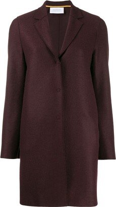 Single-Breasted Narrow-Lapels Coat