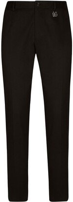 Slim Fit Stretch-Cotton Trousers