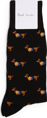 Dog-Pattern Socks