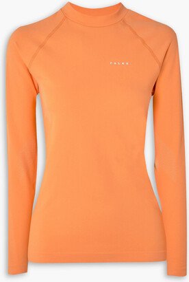 Maximum logo-print stretch-knit top