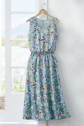 Women's Idyllic Impressions Dress - Reef Teal Multi - 6P - Petite Size