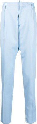 Straight-Leg Tailored Trousers-FM