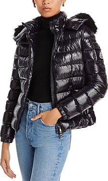 Bady Faux Fur Short Down Jacket