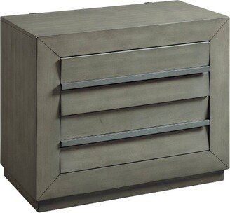 Cosmo Nightstand with USB Gray