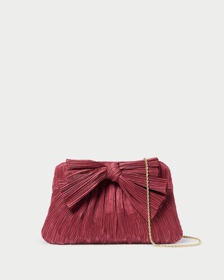 Rayne Tea Rose Bow Clutch