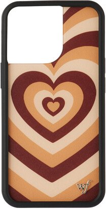 Wildflower Cases Brown Latte Love iPhone 13 Pro Case