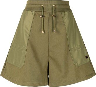 Drawstring Cargo Shorts-AA