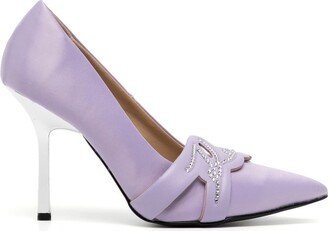 Sarabande Signature Logo Court pumps