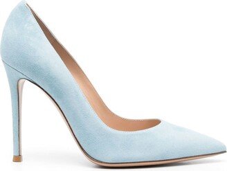 Gianvito 105mm suede pumps-AA