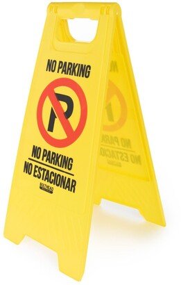 No Parking High-Visibility Floor Stand - 24 x 11.75 x 1.25