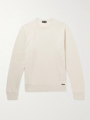 Garment-Dyed Cotton-Jersey Sweatshirt-AA