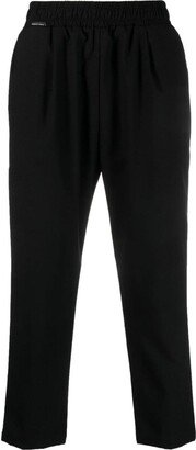 Family First Cropped Tapered Trousers-AA
