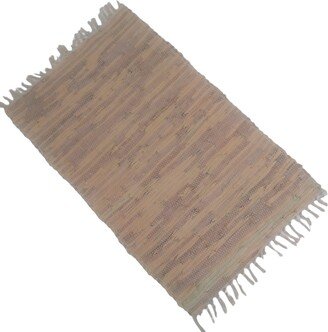 Leather Hearth Rug For Fireplace Fireproof Mat Camel-AA