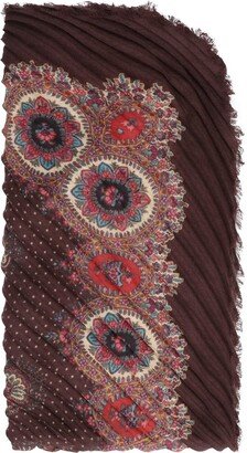 All-Over Patterned Scarf