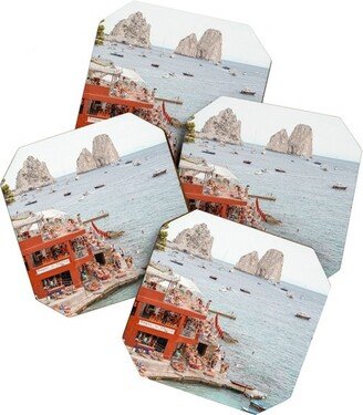 Henrike Schenk - Travel Photography Capri Island Summer Coaster Set