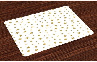 Star Place Mats, Set of 4