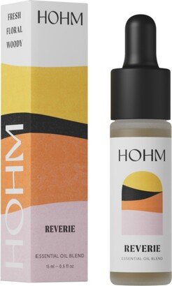 Hohm Reverie Essential Oil Blend , Pure Essential Oil for Your Home Diffuser - With Neroli, Cedarwood, Bergamot, and Patchouli - 15 mL - Natu