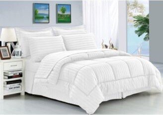 Dobby Stripe 8 Pc. Comforter Sets