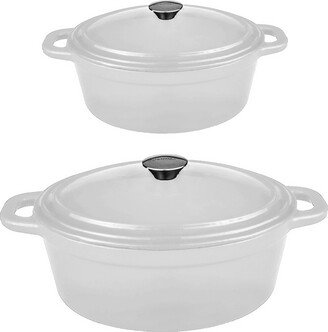 Neo Enameled Cast Iron 4 Piece Dutch Oven Set