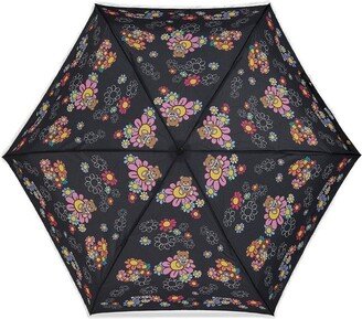Floral Printed Folded Umbrella
