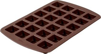 24 Cavity Bite Size Brownie Squares Silicone Mold