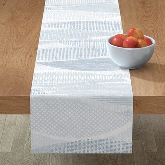 Table Runners: Drift - Blue Table Runner, 72X16, Blue